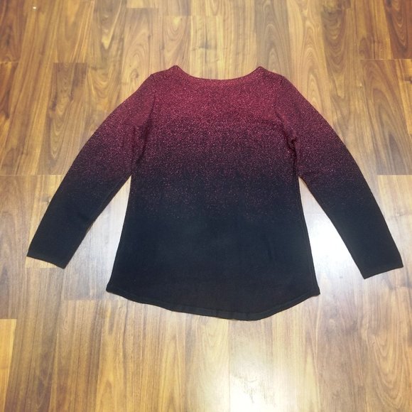 Ladies' NY Collection Top/Sweater, size Petite Large, EUC to LIKE NEW - Picture 2 of 11